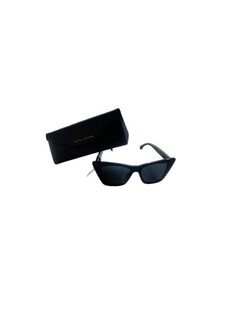 Katie Loxton Black Cat-Eye Sunglasses with Case
